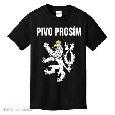 Beer Please In Czech Funny Czech Republic Souvenir Kids T-Shirt