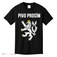 Beer Please In Czech Funny Czech Republic Souvenir Kids T-Shirt thumb 0