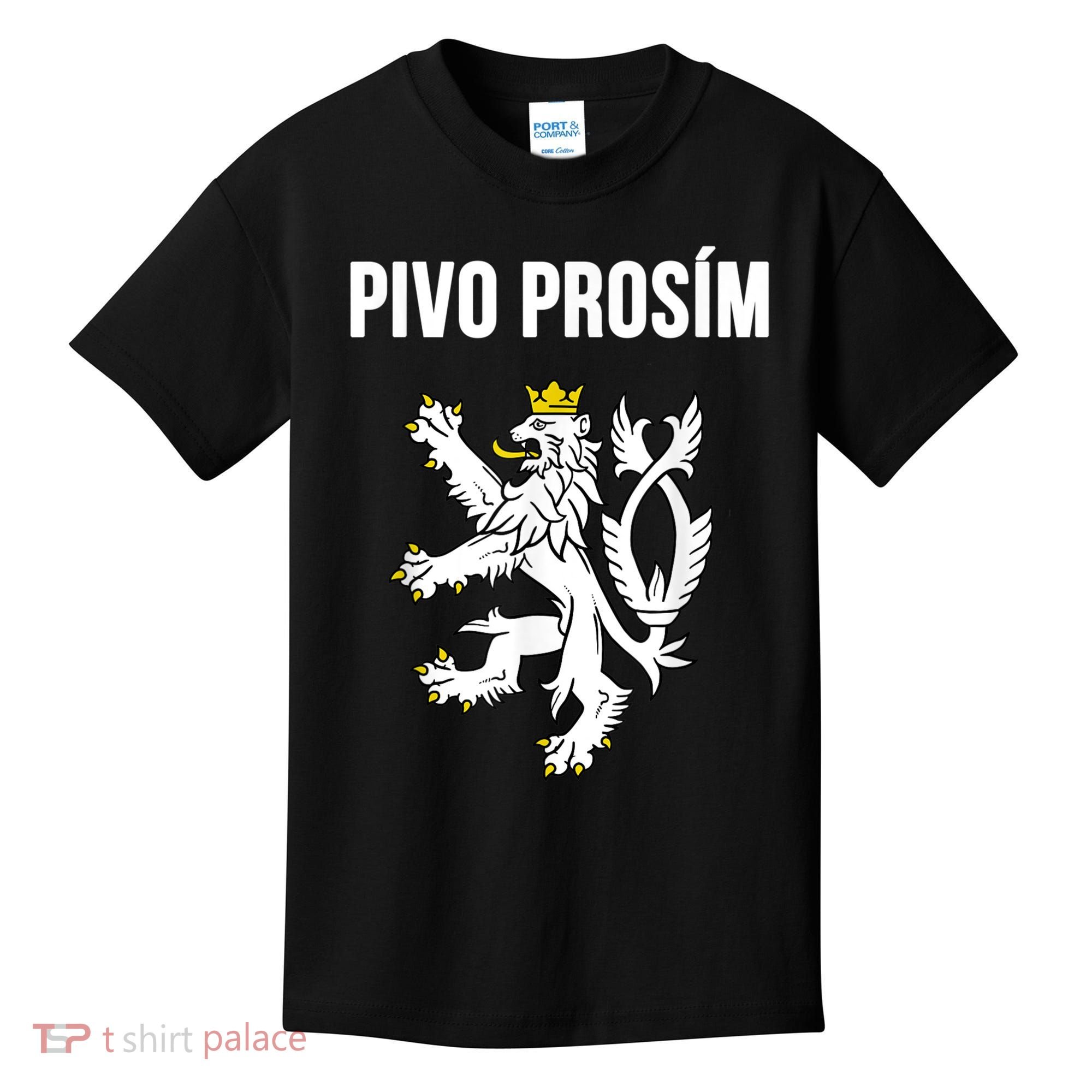 Beer Please In Czech Funny Czech Republic Souvenir Kids T-Shirt