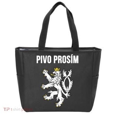 Beer Please In Czech Funny Czech Republic Souvenir Tote Bag