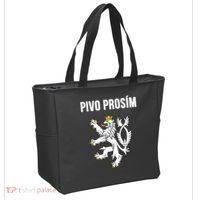 Beer Please In Czech Funny Czech Republic Souvenir Tote Bag thumb 2