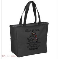 Bitch Please Im So Fucking Fabulous Funny Cool Unicorn Tote Bag thumb 2