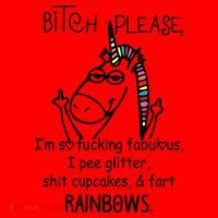 Bitch Please Im So Fucking Fabulous Funny Cool Unicorn Santa Hat thumb 1