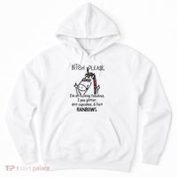 Bitch Please Im So Fucking Fabulous Funny Cool Unicorn Hoodie thumb 0