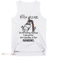 Bitch Please Im So Fucking Fabulous Funny Cool Unicorn Tank Top thumb 0
