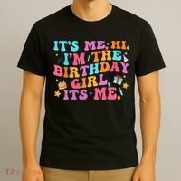 Birthday Party Its Me Hi Im The Birthday T-Shirt thumb 3
