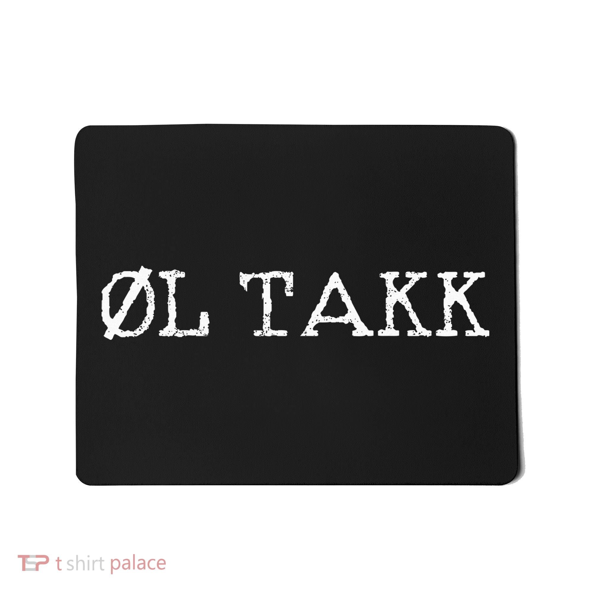 Beer Please In Norwegian Ol Takk Mousepad