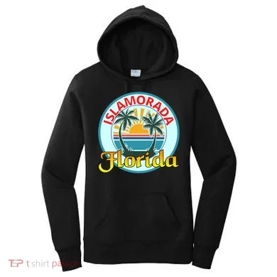 Beach Please Islamorada Florida Beach Spring Break Great Gift Women's Hoodie
