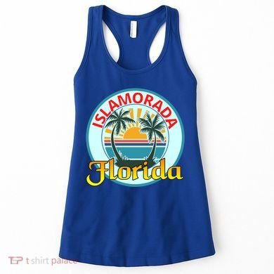 Beach Please Islamorada Florida Beach Spring Break Great Gift Women's Tank Top