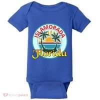 Beach Please Islamorada Florida Beach Spring Break Great Gift Baby Bodysuit thumb 0