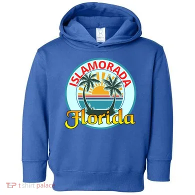 Beach Please Islamorada Florida Beach Spring Break Great Gift Toddler Hoodie