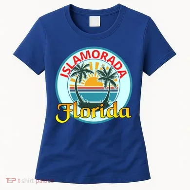 Beach Please Islamorada Florida Beach Spring Break Great Gift Women's T-Shirt