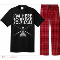 Billiards Player I'm Here To Break Your Balls Pajama Set thumb 0
