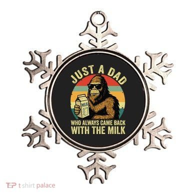 Bigfoot Papa Just A Dad Who Always Came Back With The Milk Ornament