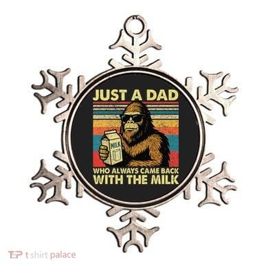 Bigfoot Papa Just A Dad Who Always Came Back With The Milk Ornament