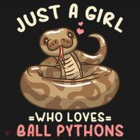 Ball Python Just A Girl Who Loves Ball Pythons Polo thumb 3