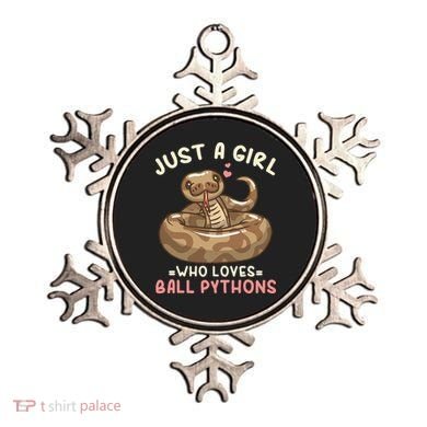 Ball Python Just A Girl Who Loves Ball Pythons Ornament