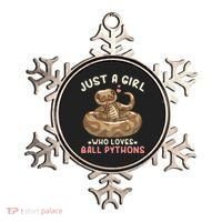 Ball Python Just A Girl Who Loves Ball Pythons Ornament thumb 0