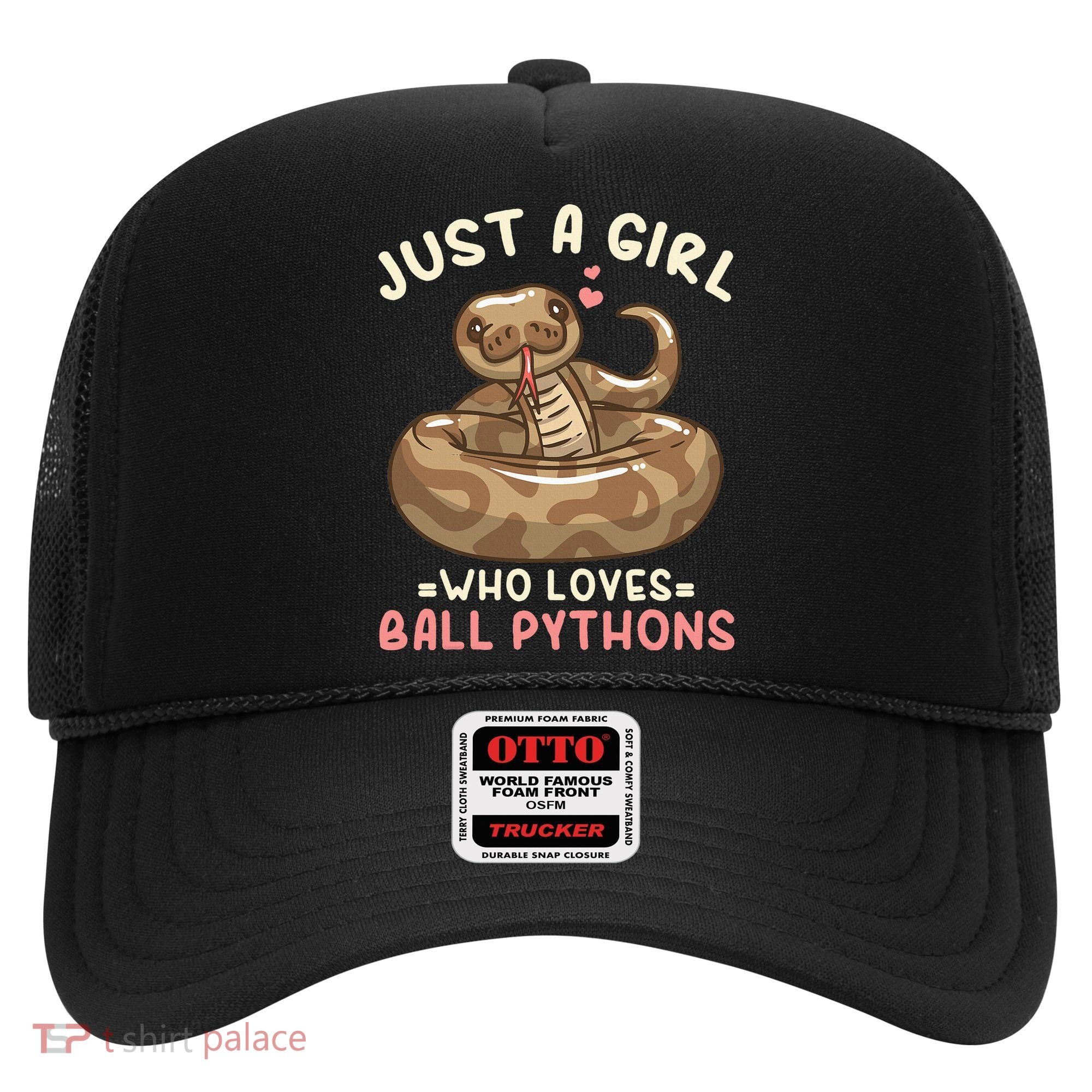 Ball Python Just A Girl Who Loves Ball Pythons Hat