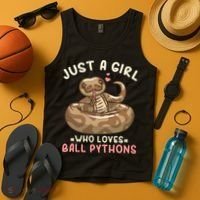 Ball Python Just A Girl Who Loves Ball Pythons Tank Top thumb 4