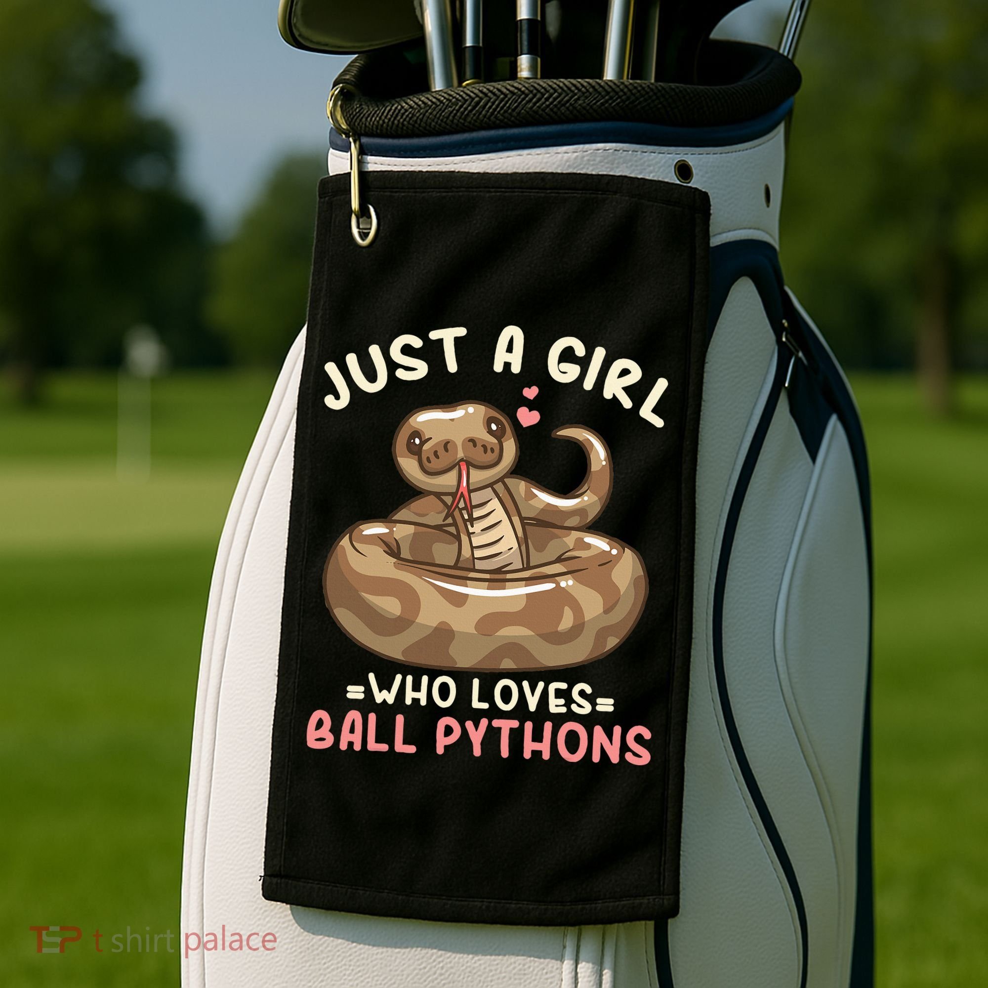 Ball Python Just A Girl Who Loves Ball Pythons Golf Towel