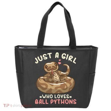 Ball Python Just A Girl Who Loves Ball Pythons Tote Bag