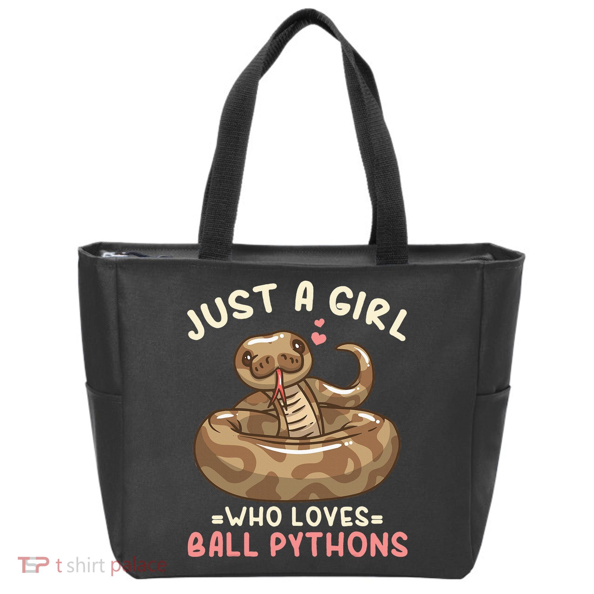 Ball Python Just A Girl Who Loves Ball Pythons Tote Bag