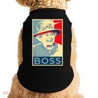 Boss Platinum Jubilee Queen Elizabeth Retro Doggie Tank thumb 0