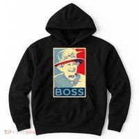 Boss Platinum Jubilee Queen Elizabeth Retro Hoodie thumb 0
