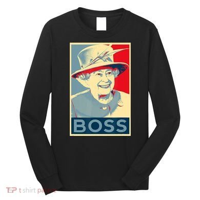 Boss Platinum Jubilee Queen Elizabeth Retro Long Sleeve Shirt