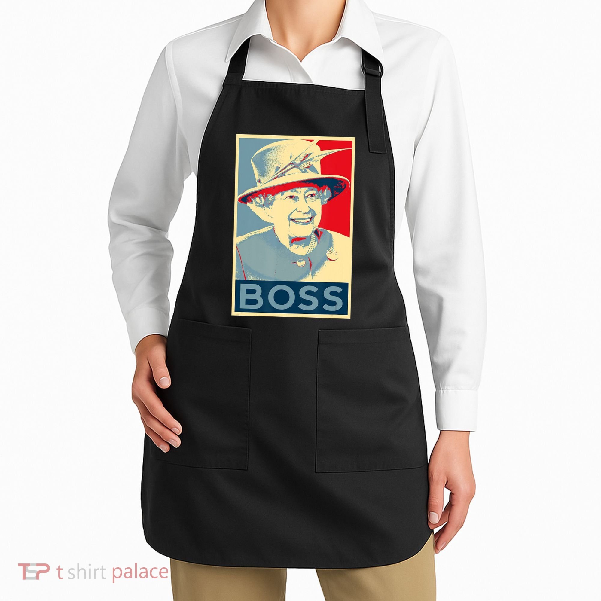 Boss Platinum Jubilee Queen Elizabeth Retro Apron