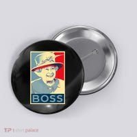 Boss Platinum Jubilee Queen Elizabeth Retro Button thumb 0