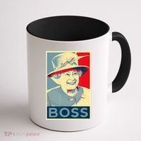 Boss Platinum Jubilee Queen Elizabeth Retro Coffee Mug thumb 1
