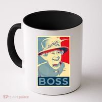 Boss Platinum Jubilee Queen Elizabeth Retro Coffee Mug thumb 0