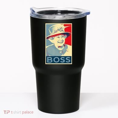 Boss Platinum Jubilee Queen Elizabeth Retro Tumbler