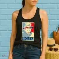 Boss Platinum Jubilee Queen Elizabeth Retro Women's Tank Top thumb 2