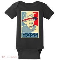 Boss Platinum Jubilee Queen Elizabeth Retro Baby Bodysuit thumb 0