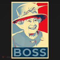 Boss Platinum Jubilee Queen Elizabeth Retro Baby Bodysuit thumb 2