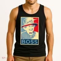 Boss Platinum Jubilee Queen Elizabeth Retro Tank Top thumb 3