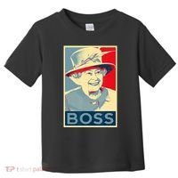 Boss Platinum Jubilee Queen Elizabeth Retro Toddler T-Shirt thumb 0