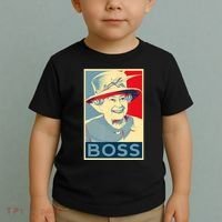 Boss Platinum Jubilee Queen Elizabeth Retro Toddler T-Shirt thumb 2