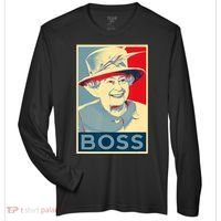 Boss Platinum Jubilee Queen Elizabeth Retro Zone Performance Long-Sleeve T-Shirt thumb 0