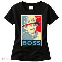 Boss Platinum Jubilee Queen Elizabeth Retro Women's T-Shirt thumb 0