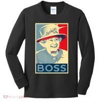 Boss Platinum Jubilee Queen Elizabeth Retro Kids Long Sleeve Shirt thumb 0