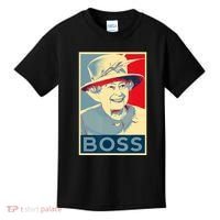 Boss Platinum Jubilee Queen Elizabeth Retro Kids T-Shirt thumb 0