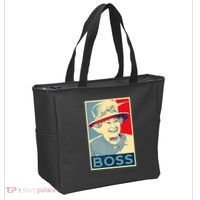 Boss Platinum Jubilee Queen Elizabeth Retro Tote Bag thumb 2