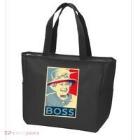 Boss Platinum Jubilee Queen Elizabeth Retro Tote Bag thumb 3