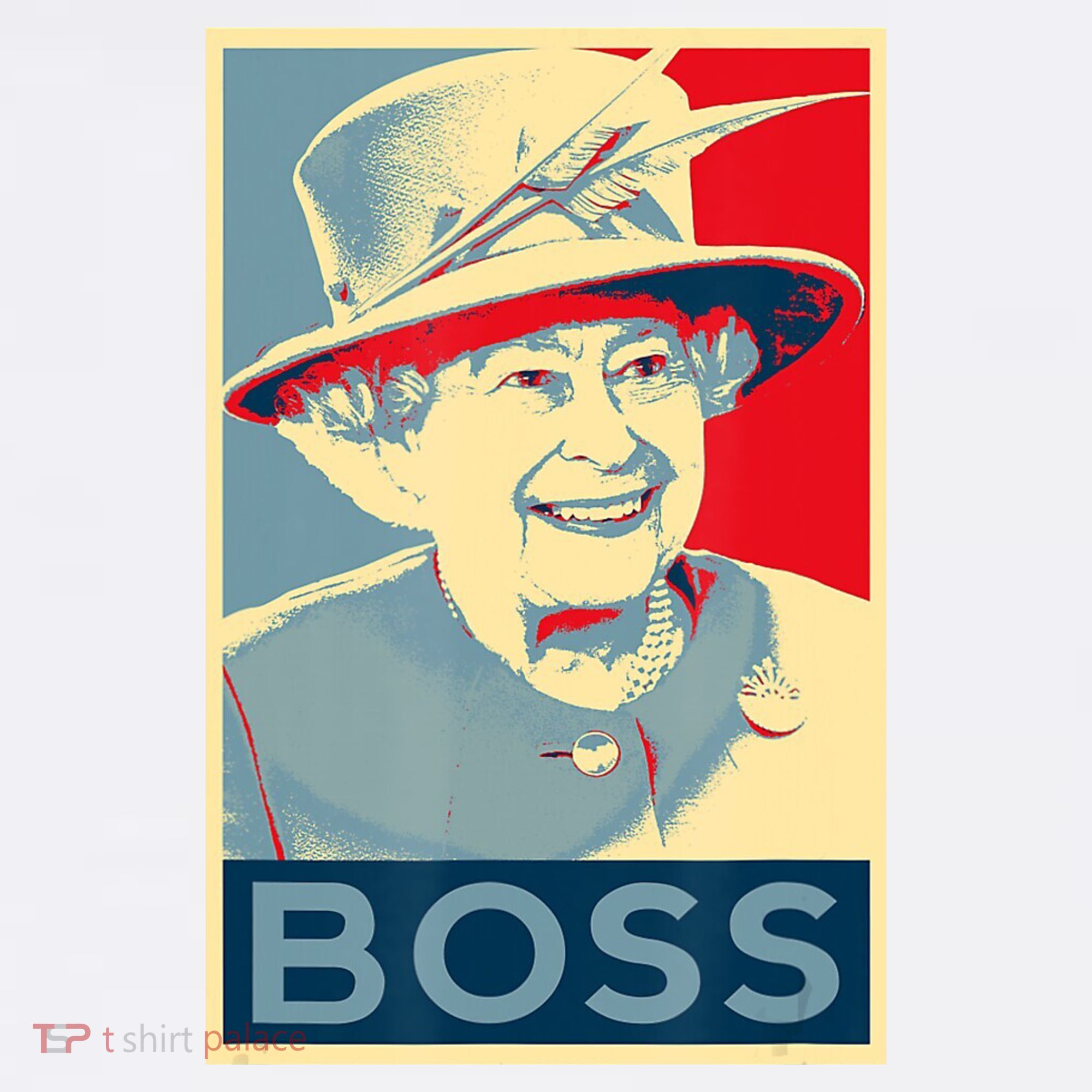 Boss Platinum Jubilee Queen Elizabeth Retro Comfort Colors Garment-Dyed Hooded Sweatshirt