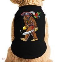 Bigfoot Pirate Jolly Roger Costume Sasquatch Doggie Tank thumb 0