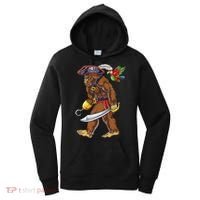 Bigfoot Pirate Jolly Roger Costume Sasquatch Women's Hoodie thumb 0